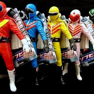 7F TOYコーナー 秘密戦隊ゴレンジャー バンダイ ソフビ魂