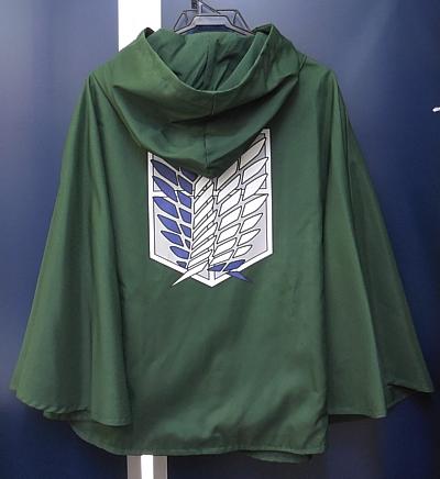 まんだらけ コスプレの館 進撃の巨人 調査兵団マント Usj販売品 が入荷しました