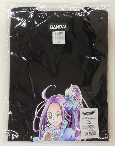 まんだらけ コスプレの館 毎日オークション出品情報 バンダイ 10周年記念tシャツ キュアビート 黒 Mサイズ 日本サイズ スイート プリキュア を出品しています