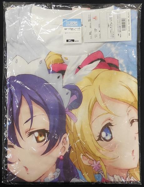 二次元COSPA ラブライブ! フルグラフィックTシャツ 海未＆絵里 (1).JPG