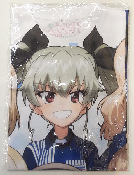ガールズ&パンツァー最終章×ローソンフルグラフィックTシャツ 各校隊長 (1).JPG