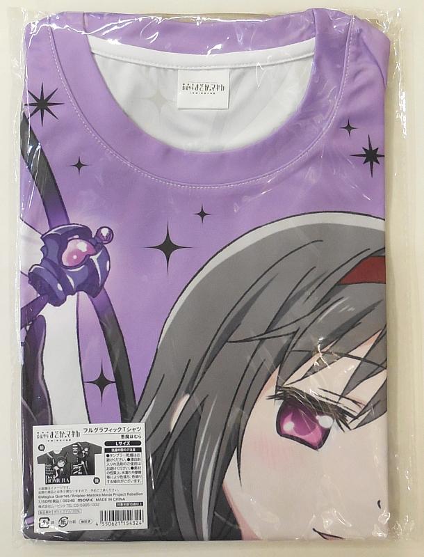 まどかマギカフルグラフィックTシャツ悪魔ほむら (1).JPG
