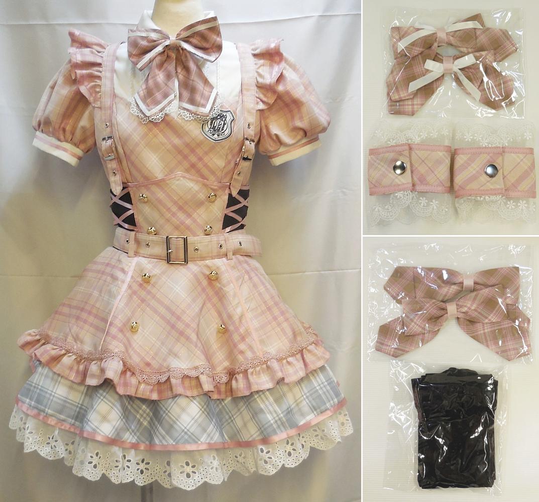 Malymoonきゅるりんってしてみてコラボツインチェックアイドル制服 (1).JPG