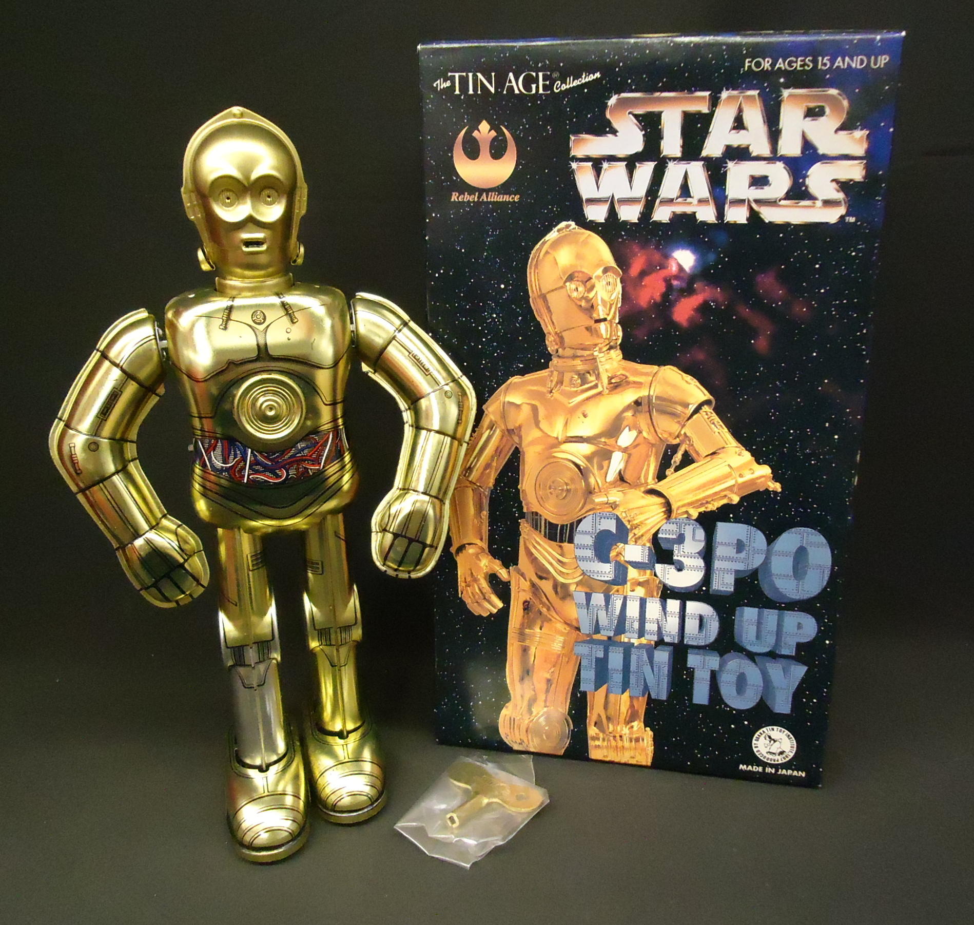 大阪ブリキ 玩具資料室 スターウォーズ C-3PO ゼンマイ式 - ビンテージ