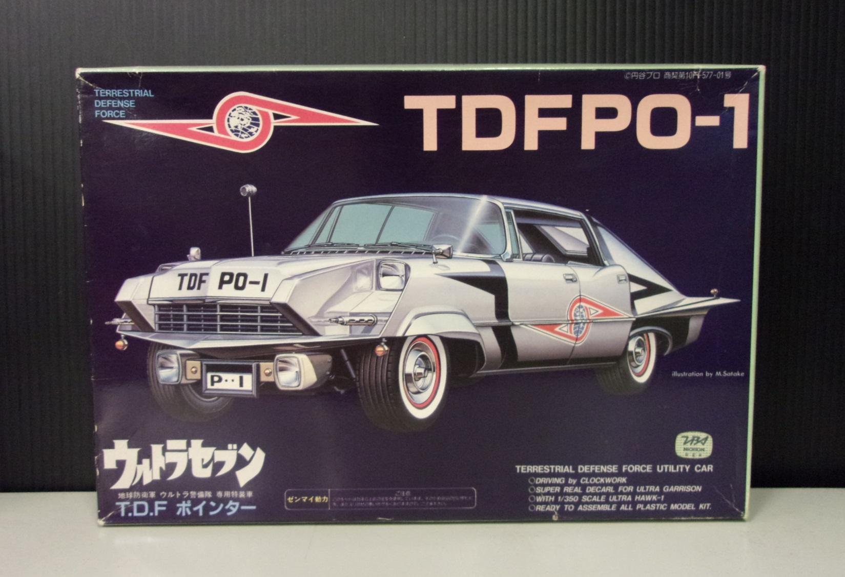 まんだらけ | グランドカオス TOY - 【TOY販売情報】マスター 1/32スケール/ウルトラセブン TDF PO-1/TDF ポインター(1/32ウルトラ警備隊専用特装車)