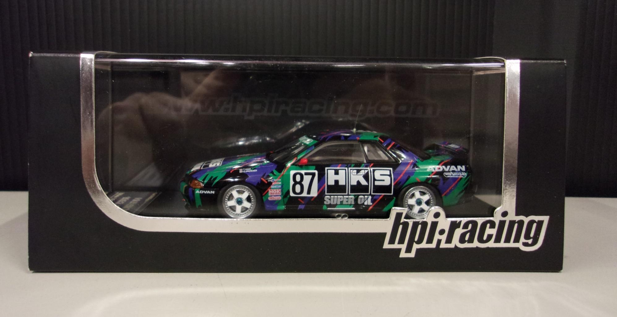 HPI 1/43 HKS スカイライン GT-R R32 JTC 1993-