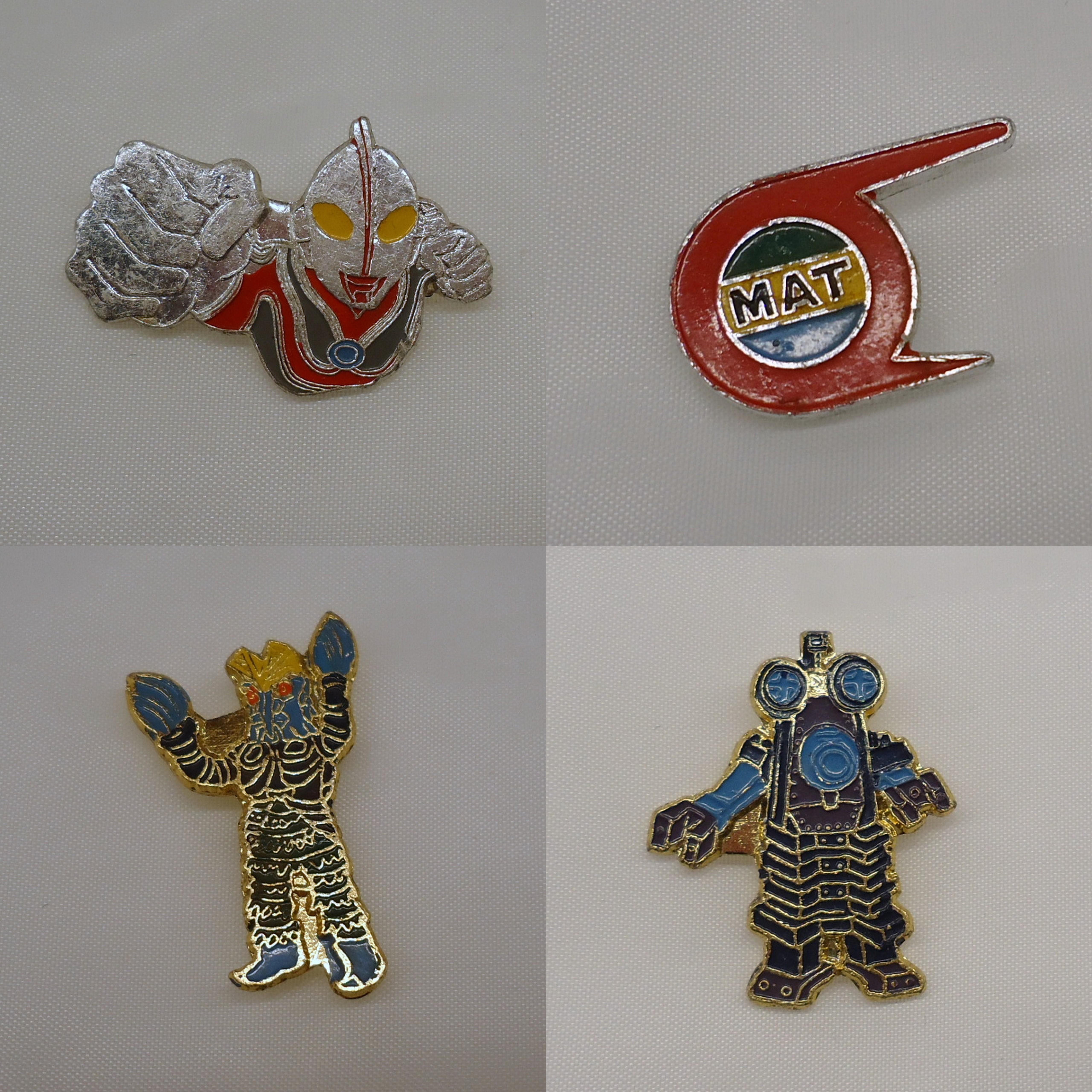 まんだらけ | グランドカオス TOY - 【JPA販売情報】小学館 ウルトラマンバッジ4点
