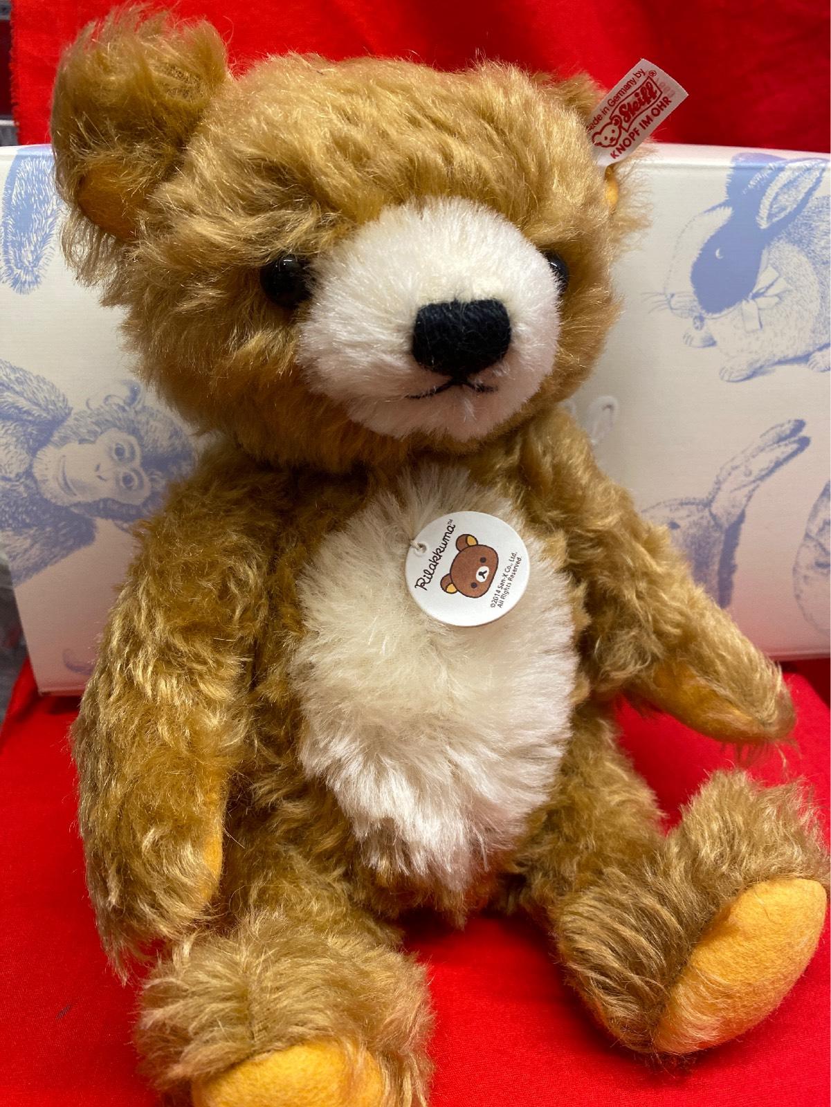 シュタイフ リラックマ 未開封 1500体限定 Rilakkuma meets Steiff www