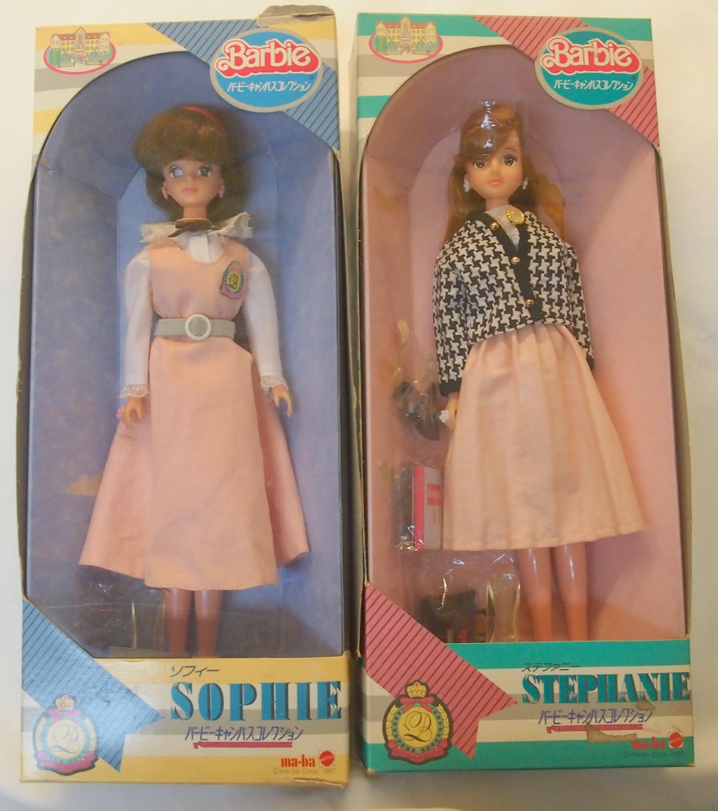 品質保証ma-ba Barbie マーババービー　バービーキャンパスコレクション　ステファニー　開封済み 人形