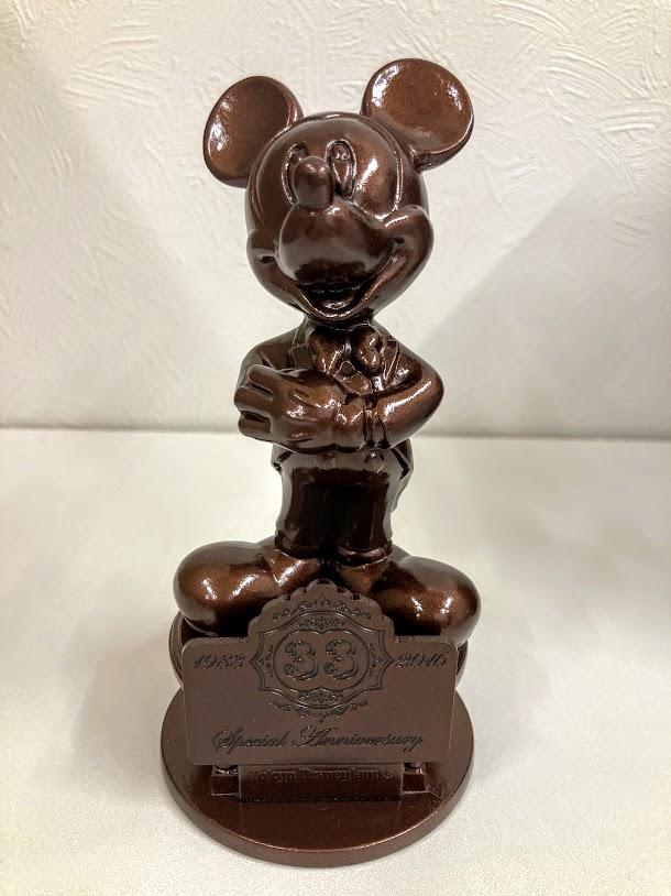 東京ディズニーランド33周年限定　クラブ33 ミッキーマウス　ブロンズ像Disneyland