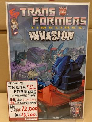 【大宮店OPEN記念】アメコミ原書TRANSFORMERS:TIMELINES出します！