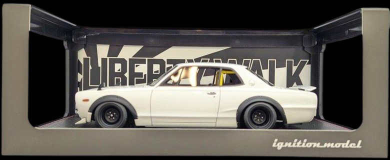 【大宮店OPEN記念】1/18 イグニッションモデル LIBERTY WALK ハコスカ・ワークス