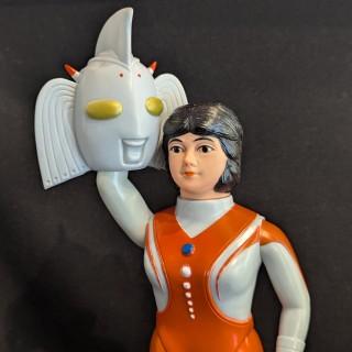 【大宮店OPEN記念】ブルマァク マスク取れ ソフビ ウルトラの母 330mm