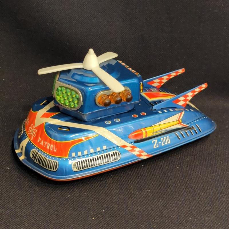 【大宮店OPEN記念】TPS/東京プレイシング商会 電動ブリキ 日本製 FLASH SPACE PATROL/フラッシュスペースパトロール