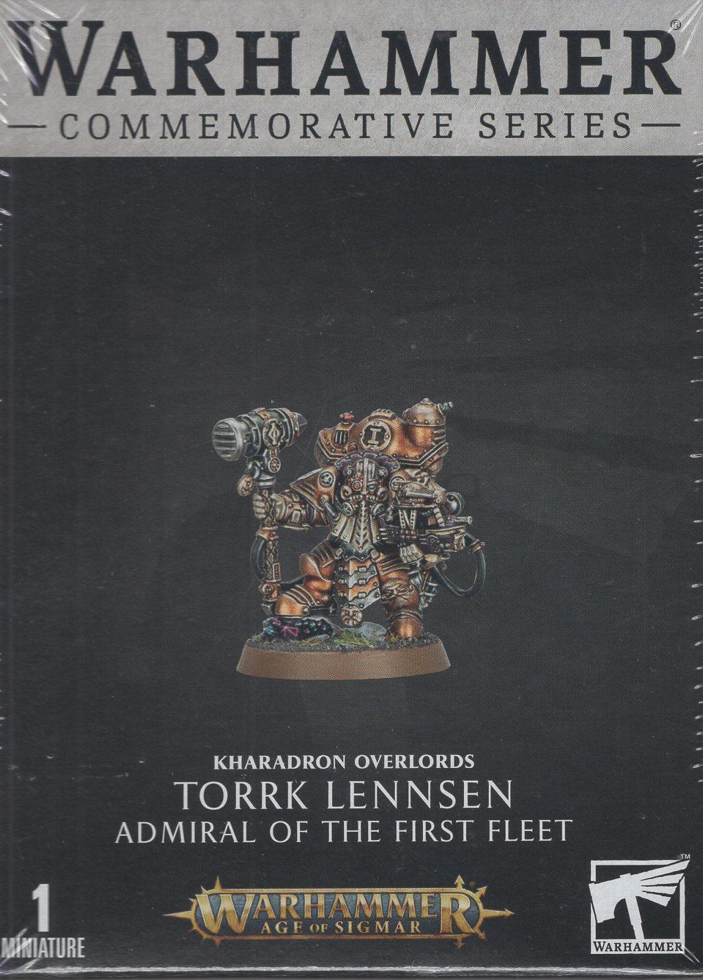 【大宮店OPEN記念】WARHAMMER限定モデル「TORRK LENNSEN 第一艦隊提督　トルク・レンセン」出します！